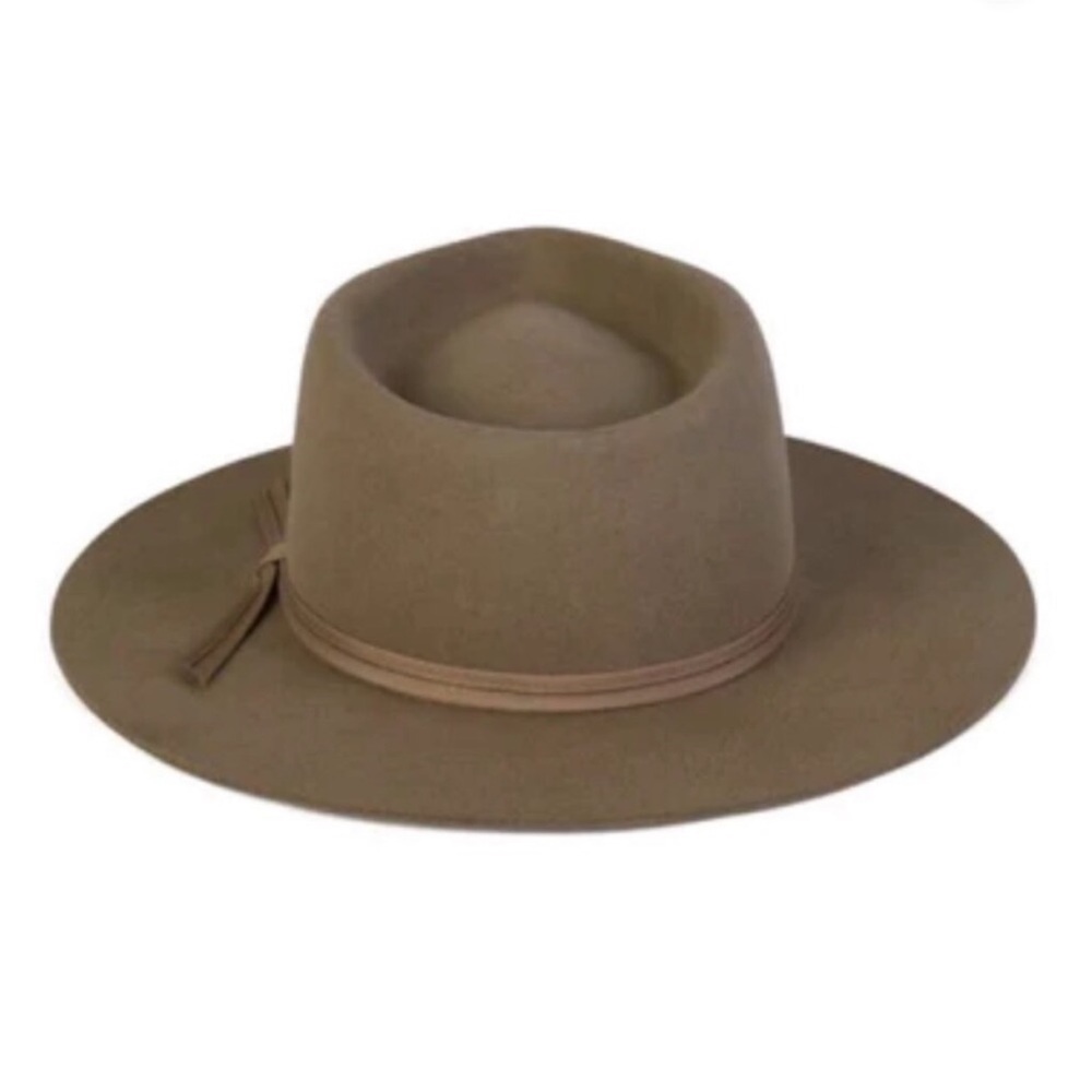 Lack Of Color Moss Zulu Fedora Hat In Olive Green. NWT! Sz S (55cm) & M (57cm) - Picture 10 of 16
